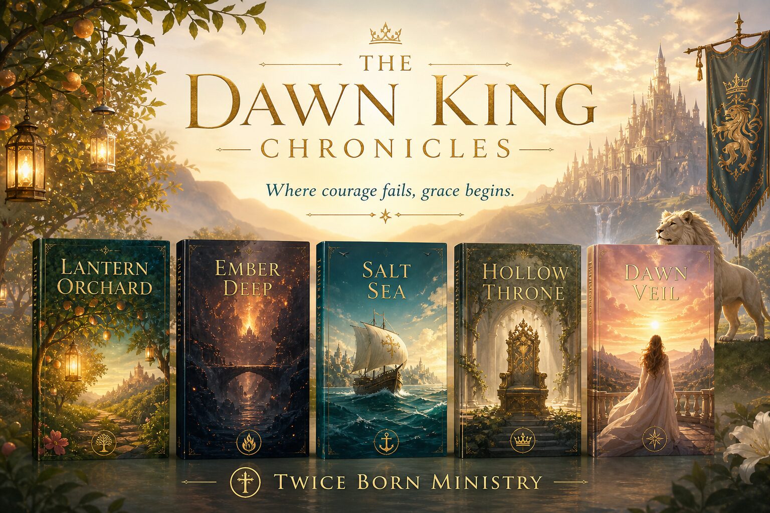 The Dawn King Chronicles — Series Banner