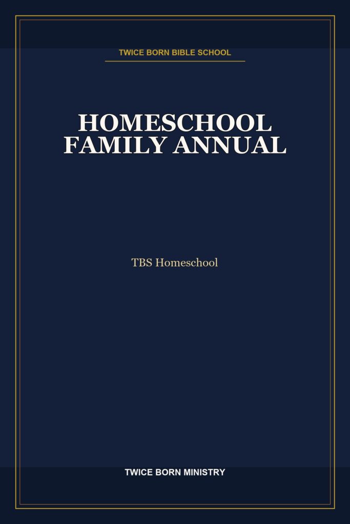 Homeschool Family Annual