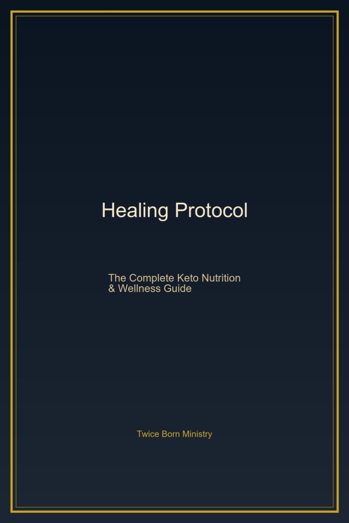 The Healing Protocol book cover — keto nutrition and wellness guide