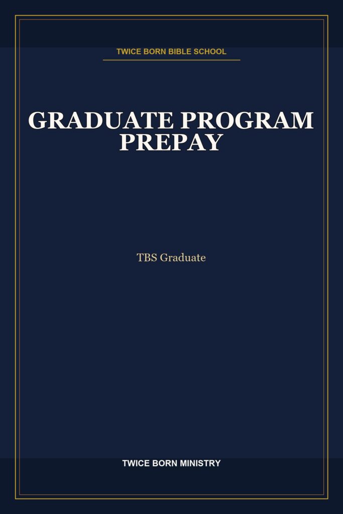 Graduate Program Prepay